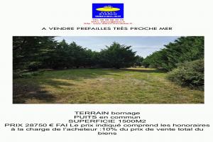 Picture of listing #325454224. Land for sale in Préfailles