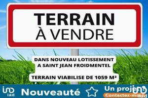 Picture of listing #327129502. Land for sale in Saint-Jean-Froidmentel