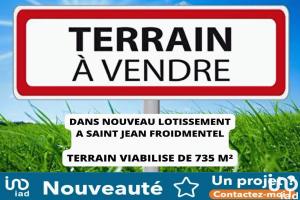 Picture of listing #327129504. Land for sale in Saint-Jean-Froidmentel