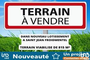 Picture of listing #327129507. Land for sale in Saint-Jean-Froidmentel
