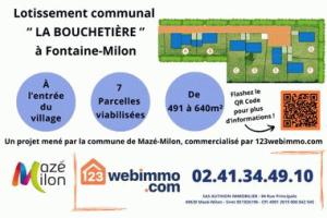 Picture of listing #329546642. Land for sale in Mazé-Milon
