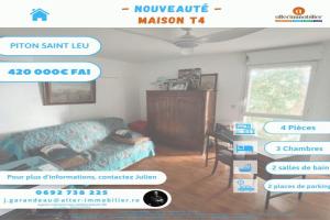 Photo de l'annonce nº 330206515. Maison à vendre sur Le Piton Saint-Leu