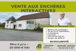 Photo de l'annonce nº 330680504. Maison à vendre sur Boussac