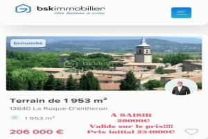 Photo de l'annonce nº 330948712. Terrain à vendre sur La Roque-d'Anthéron